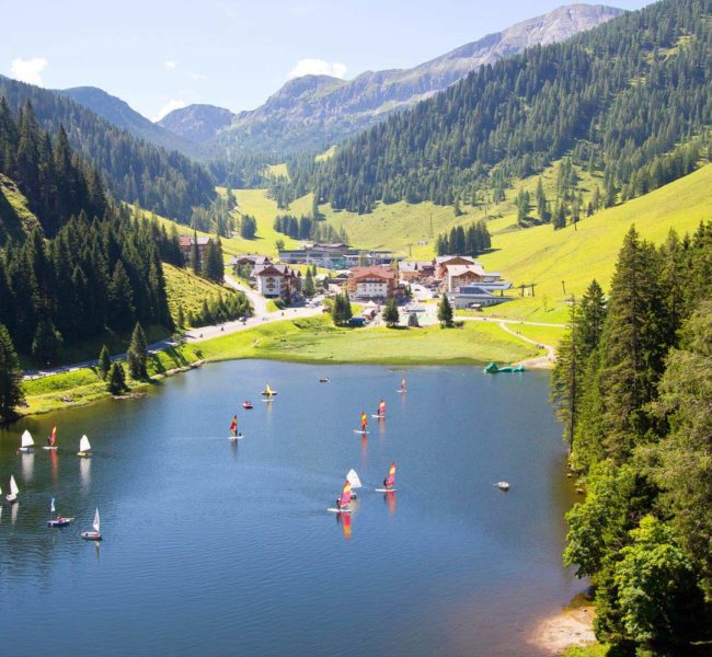 Luftaufnahme Zauchensee Luftaufnahme Zauchensee