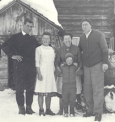 Hotel Alpenrose anno dazumal Hotel Alpenrose anno dazumal