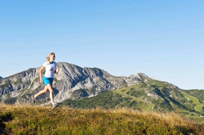 Trail Running in Zauchensee