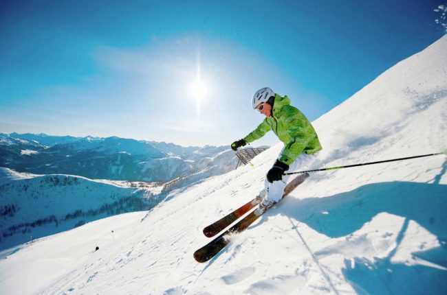 Skifahren-Winter-Zauchensee
